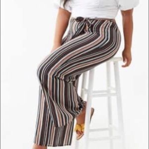 Forever 21 Plus Size Palazzo Striped Pants